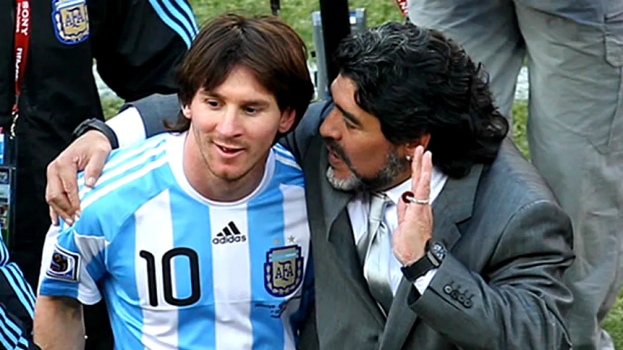 Diego Maradona pune presiune pe Leo Messi & Co  înainte de finala Copa America: 