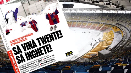 Alarmă: Național Arena, în pericol să fie pe jumătate GOL la Steaua – Twente! **De ce s-ar putea AMÃ‚NA partida