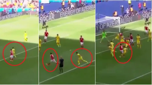 Românul scos vinovat pentru golul Elveției! VIDEO | „Asta e prostie! Știa de ce e acolo, dar a adormit!” FOTO | Faza care ne-a costat două puncte