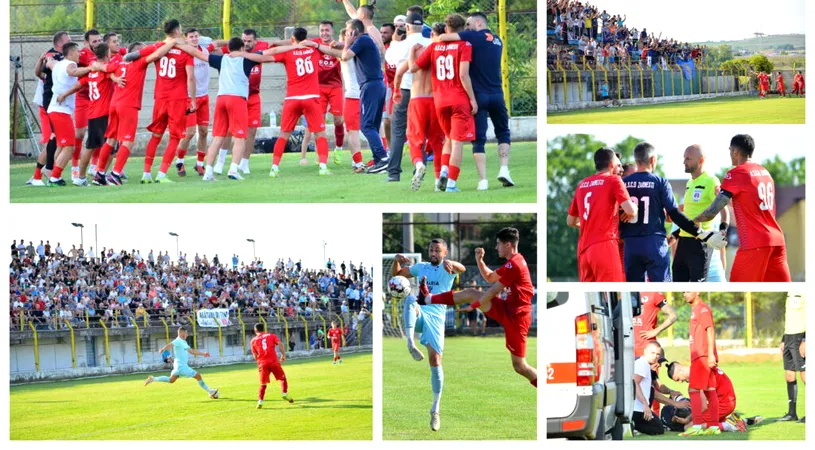 Zărneștiul are echipă de Liga 3! Campioana Brașovului a câștigat barajul cu Inter Stars Sibiu. Portarul Levi Mihok a ajuns la spital și a aflat de promovare de la un brancardier