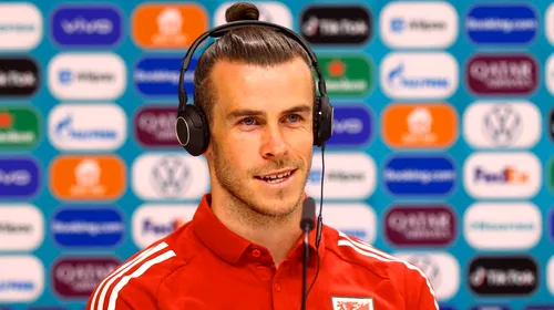 Gareth Bale, replica zilei înainte de Italia – Țara Galilor. Cum i-a răspuns lui Roberto Mancini după ce tehnicianul a asemănat adversara cu Stoke City