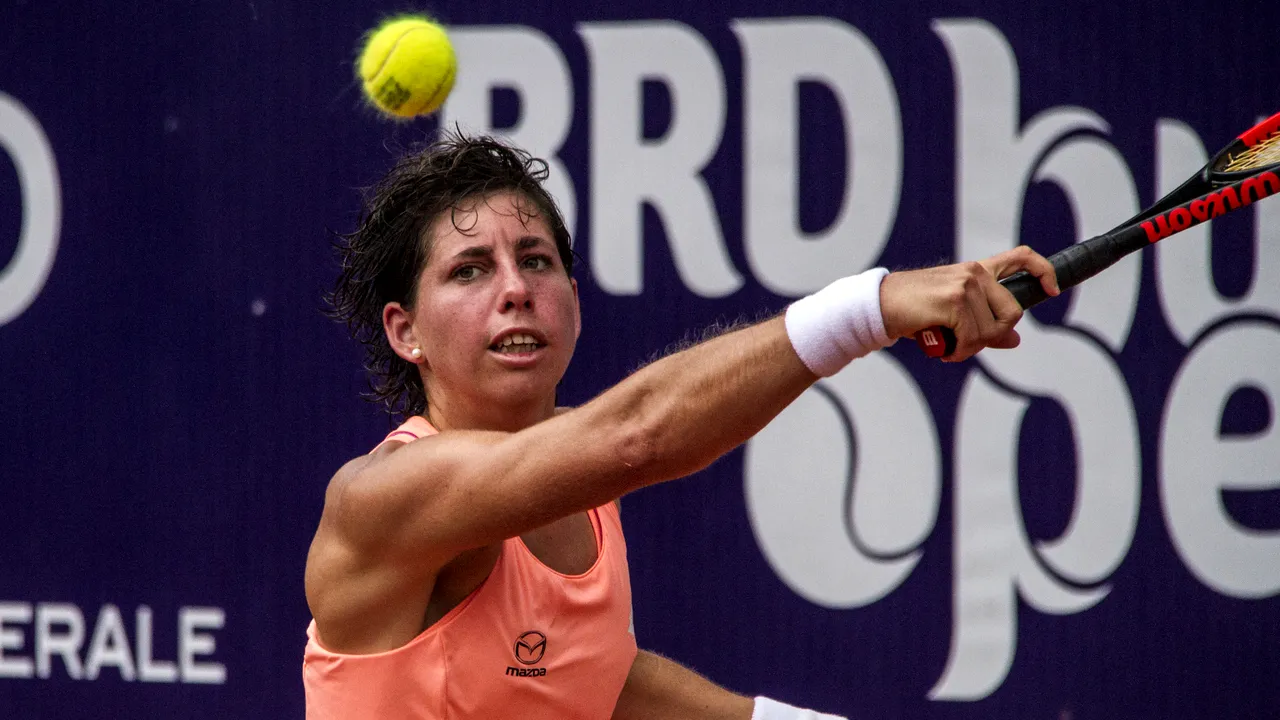 Carla Suarez Navarro, prima semifinalistă la BRD Bucharest Open. Spaniola a trecut în 68 de minute de Tatjana Maria 