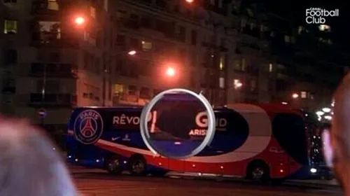 Ibrahimovic&Co, atacați cu pietre înainte de meciul cu Lyon, într-o suburbie a Parisului