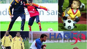 HAGI 50 KING SIZE | 16 fotografii inedite cu "Regele" în mijlocul familiei, alături de Kira și Ianis 