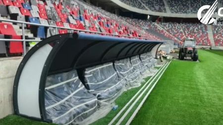 Stadionul Steaua, primele imagini din interior! Cum arată vestiarele noii arene din Ghencea | FOTO &amp; VIDEO
