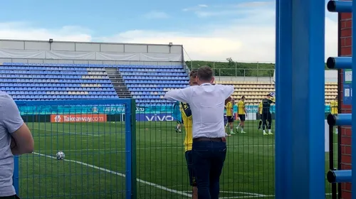 Andriy Shevchenko, vizitat de Florin Cernat: „O să țin cu ei, dacă suporterul României nu pot fi!” Antrenamentul Ucrainei de la Voluntari | FOTO & VIDEO