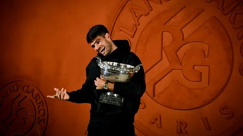 De asta este Carlos Alcaraz cel mai iubit jucător din ATP. Cum a sărbătorit titlul de la Roland Garros cu copiii de mingi