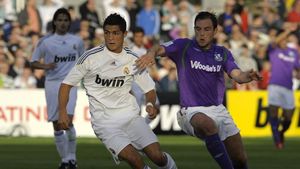Ronaldo, debut galactic