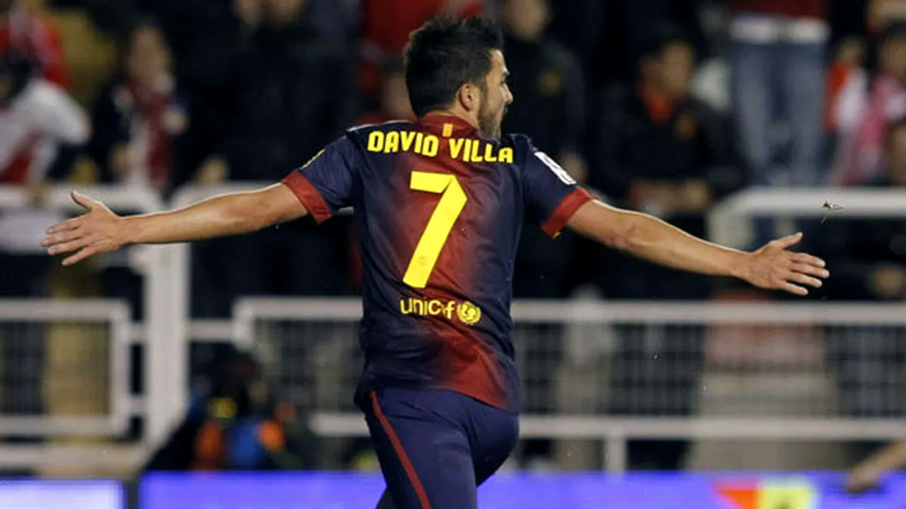 VIDEO: BarÃ§a - Celta Vigo 3-1!** Vezi cum s-au dat trei goluri în cinci minute și o super fază făcută de David Villa