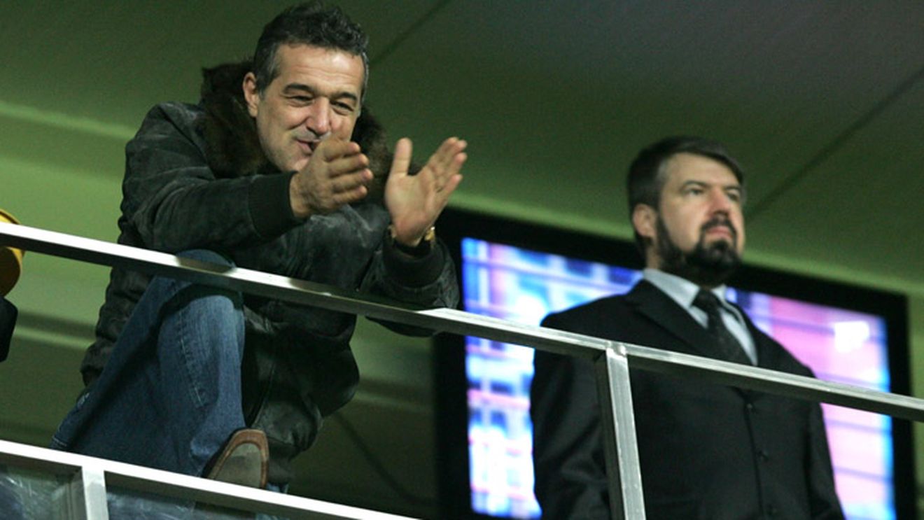 Becali: "Vagabonzii care mă contestă nu mai intră pe stadion!"