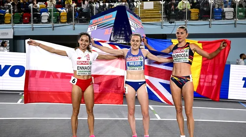 Claudia Bobocea a cucerit argintul la Campionatele Europene de atletism în sală din Turcia! „Medalia nu e întâmplătoare. Am văzut-o cum aleargă” | EXCLUSIV