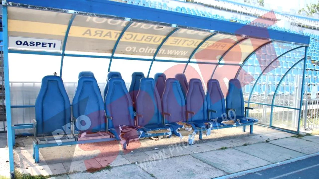 FOTO: Stadionul Farul, în paragină! Arena nu este pregătită pentru startul sezonului