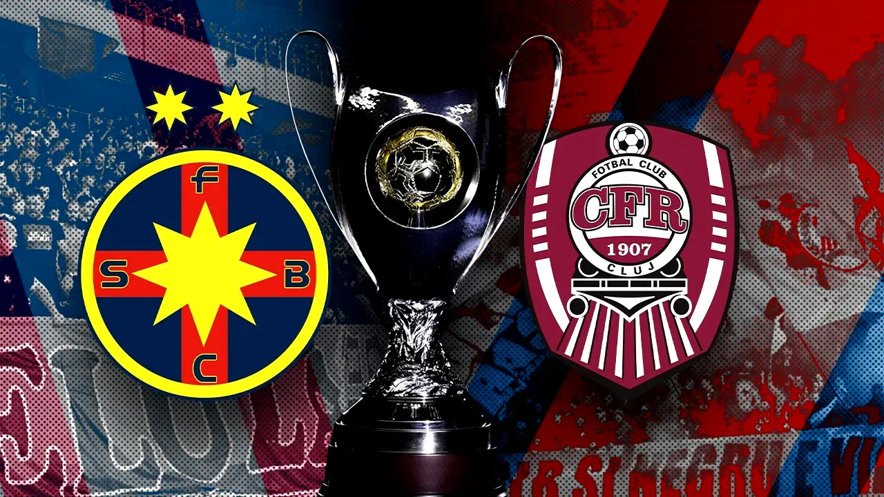 Cine transmite la TV FCSB – CFR Cluj
