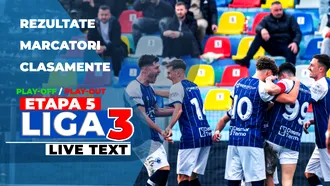 Liga 3, etapa 5 din play-off și play-out | În derby-urile dintre primele clasate din Seriile 2, 3 și 4, doar Știința Poli Timișoara s-a impus