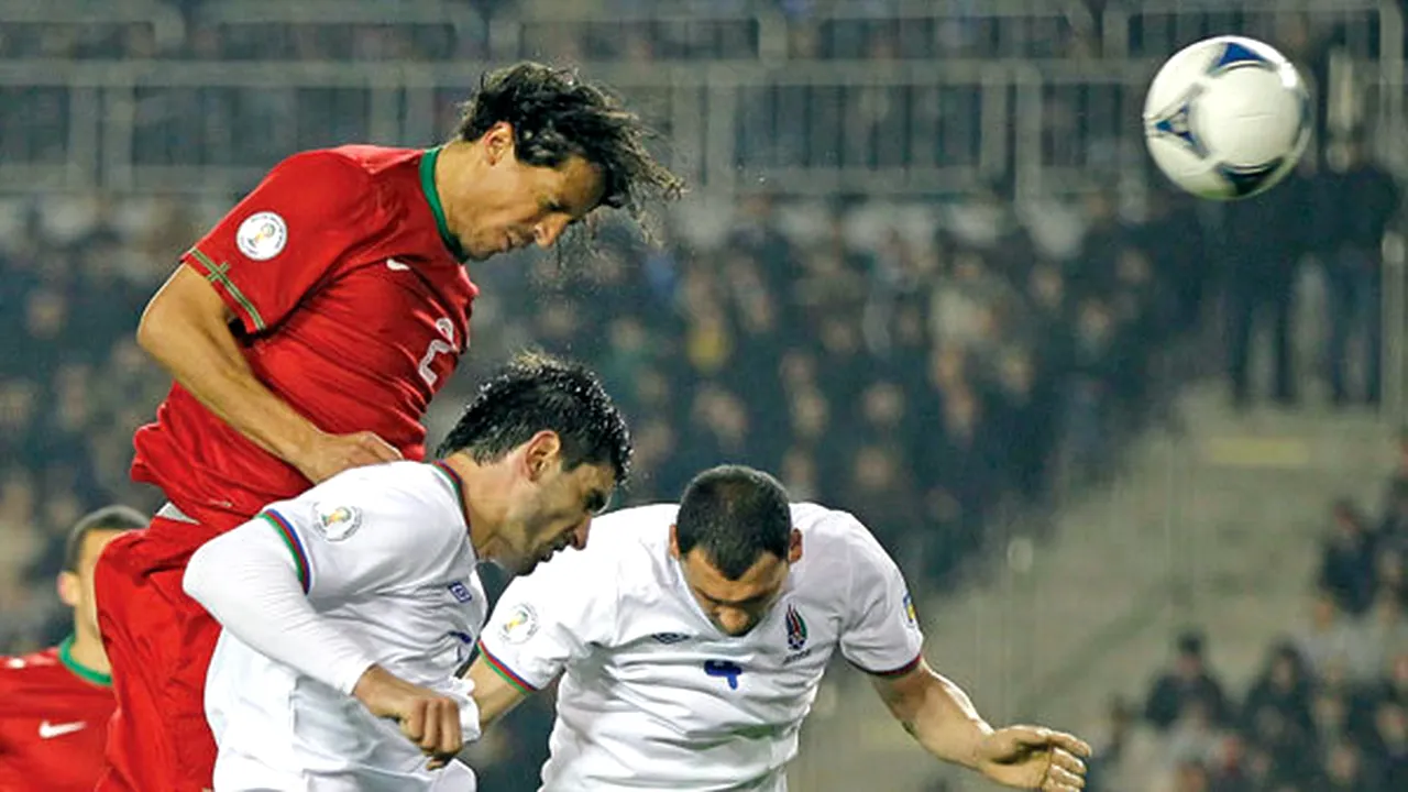 E greu fără Ronaldo!** Portugalia s-a chinuit timp de 60 de minute, dar a învins Azerbaidjanul cu 2-0