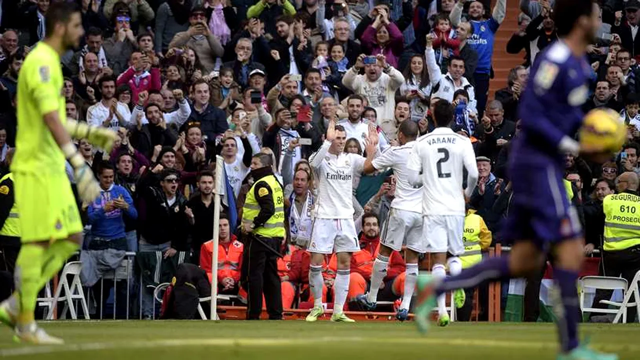 VIDEO | Gol de senzație marcat de Bale din lovitură liberă. Casilla nu a avut reacție. Real Madrid - Espanyol 3-0