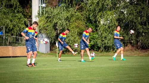 Jucătorii echipei naționale au intrat în programul stabilit de selecționerul Christoph Daum. 14 jucători prezenți sub comanda noului selecționer