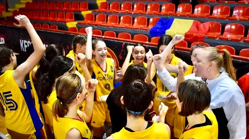 8 meciuri jucate de naționalele de baschet ale României Under 14! Care au fost rezultatele obținute în Macedonia de Nord