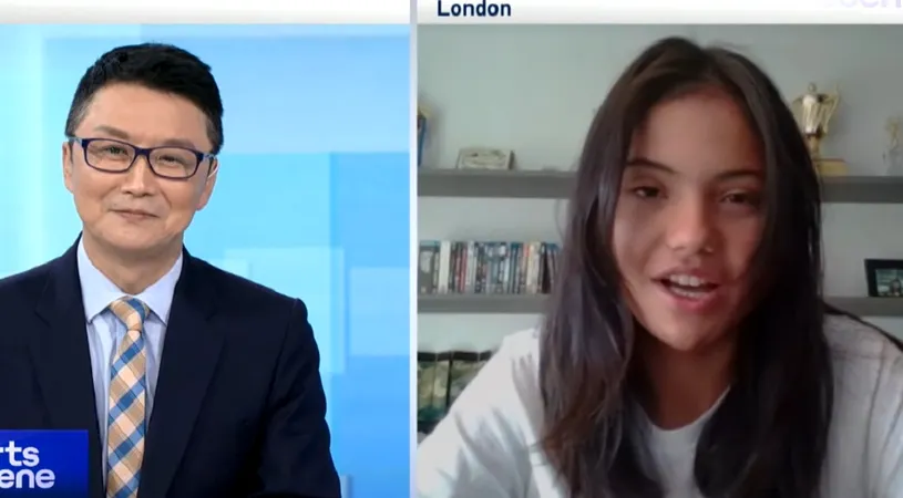 Emma Răducanu a vorbit despre Simona Halep în direct la televiziunea publică chineză: „Mi-a dat un mesaj care a însemnat enorm!