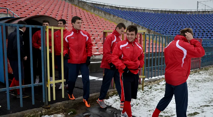 FC Bihor** dă startul la amicale cu forțe noi