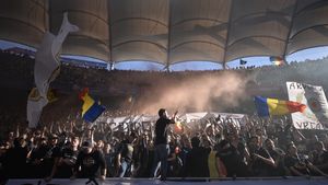 Jucăm fără spectatori, dar am câștigat respectul sârbilor! FOTO | Mesajul emoționant afișat la Belgrad în timpul meciului Serbia - Muntenegru