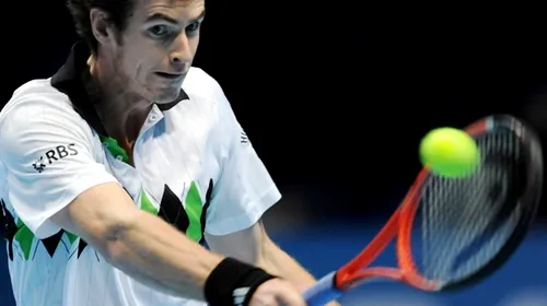Andy Murray s-a calificat în semifinalele Turneului Campionilor