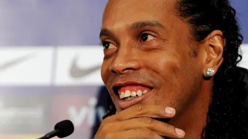 'Dințosul' e istorie! VIDEO: Cum arată Ronaldinho după operația de 45.000 â‚¬