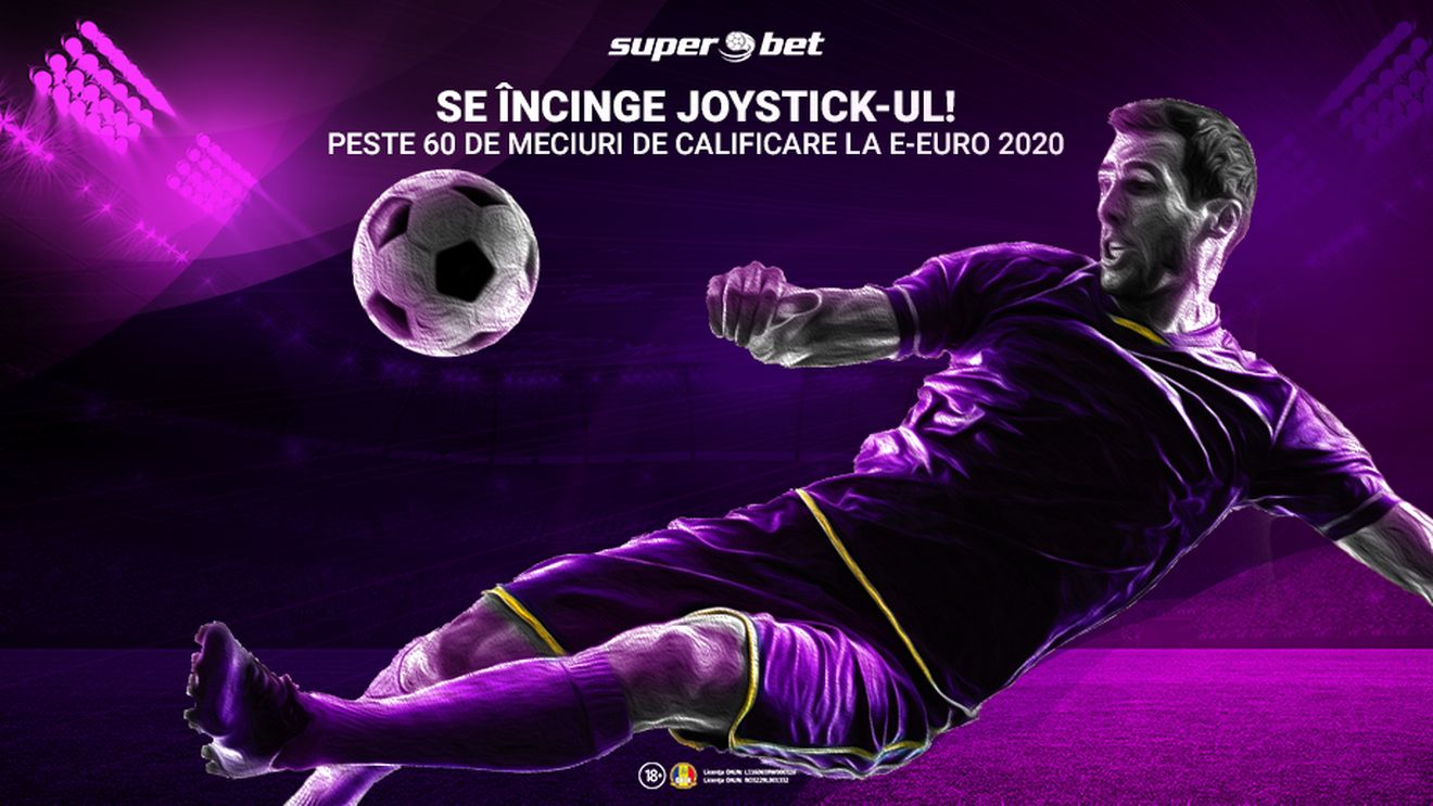 Euro 2020 se joacă la PES! Pariază la Superbet pe meciurile de la cel mai mare turneu de e-football