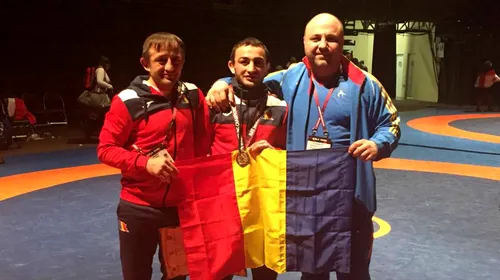 Ivan Guidea a cucerit bronzul la Europeanul de lupte! A treia medalie pentru delegația României la Riga