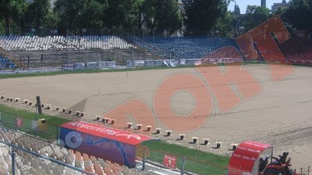 Campioana României s-a apucat deja de pregătirile pentru noul sezon! FOTO** Oțelul își pune instalație de încălzire