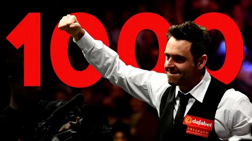 Ronnie O'Sullivan, performanță uluitoare în snooker! 