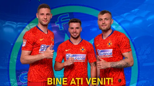 FCSB a anunțat trei transferuri într-o singură zi! Cine a preluat numărul purtat de Dennis Man | FOTO