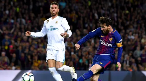 Messi a intrat definitiv în istoria Barcelonei la El Clasico! Argentinianul, aproape să doboare recordul rivalului Sergio Ramos