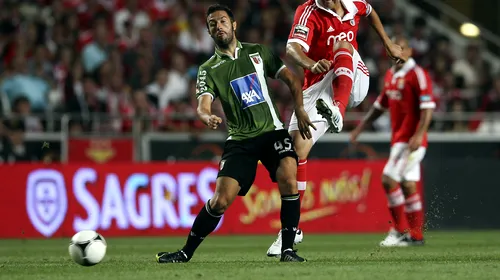 Benfica Lisabona – Sporting Braga, scor 2-2, în campionatul Portugaliei