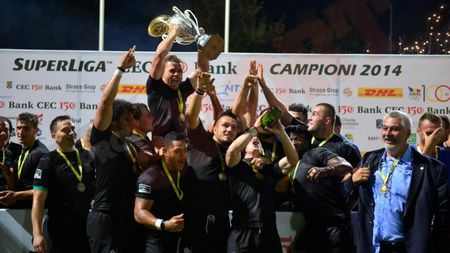 GALERIE FOTO | "Zimbrii", al cincilea titlu național la rugby