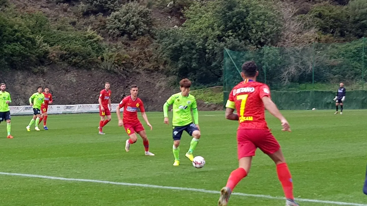 FCSB - Jeonbuk 3-1. Roș-albaștrii finalizează cantonamentul din Spania cu o victorie clară și sunt gata pentru jocul cu CFR Cluj | VIDEO