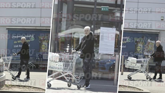 Marius Șumudică i-a lăsat cu gura căscată pe angajații de la Lidl. Cu ce și-a umplut căruciorul