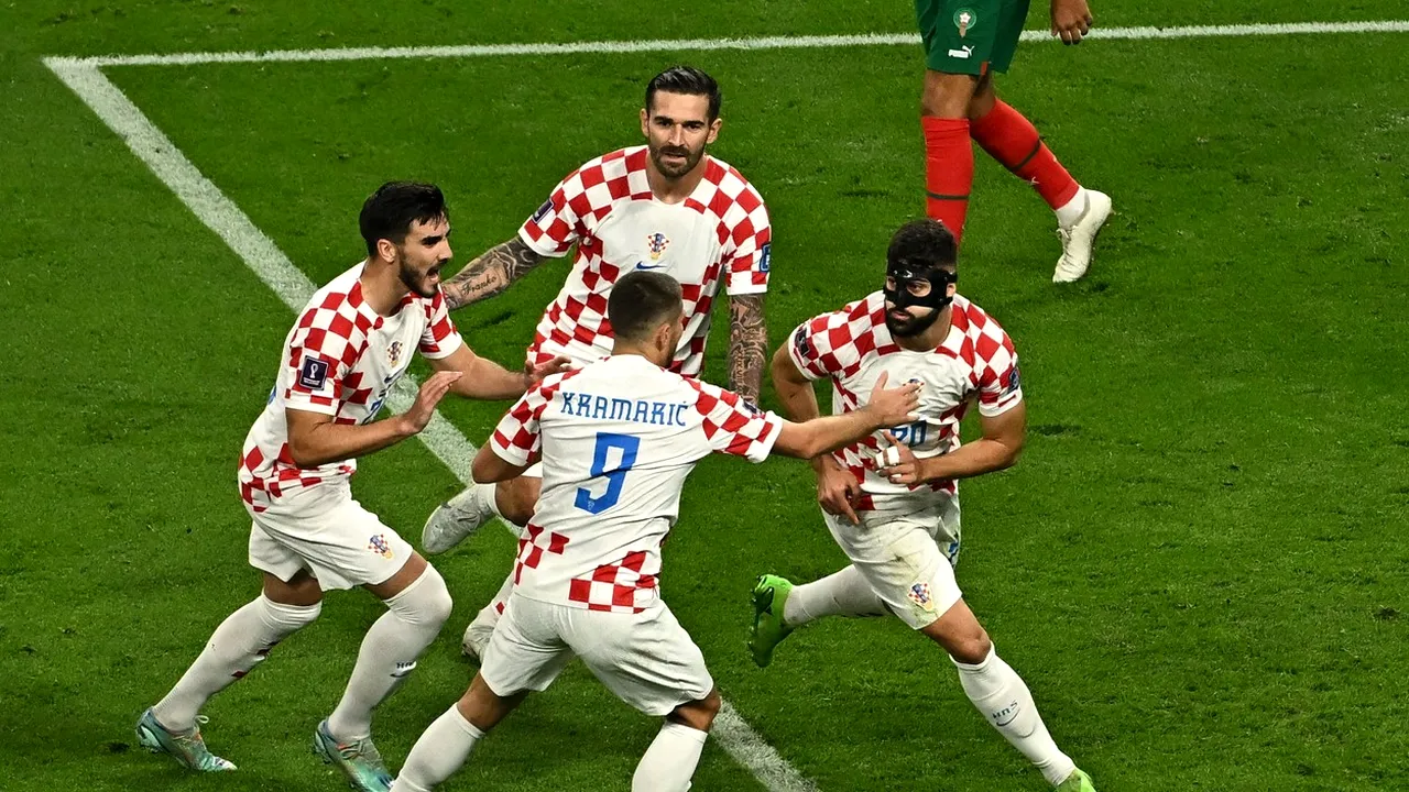 Croația - Maroc 2-1. Luka Modric și colegii lui, locul 3 la Cupa Mondială