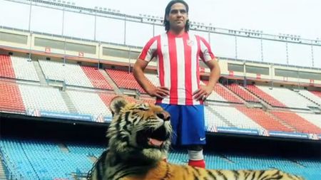 Surpriza lui Atletico Madrid pentru Falcao!** VIDEO Întâlnirea tigrilor pe Vicente Calderon