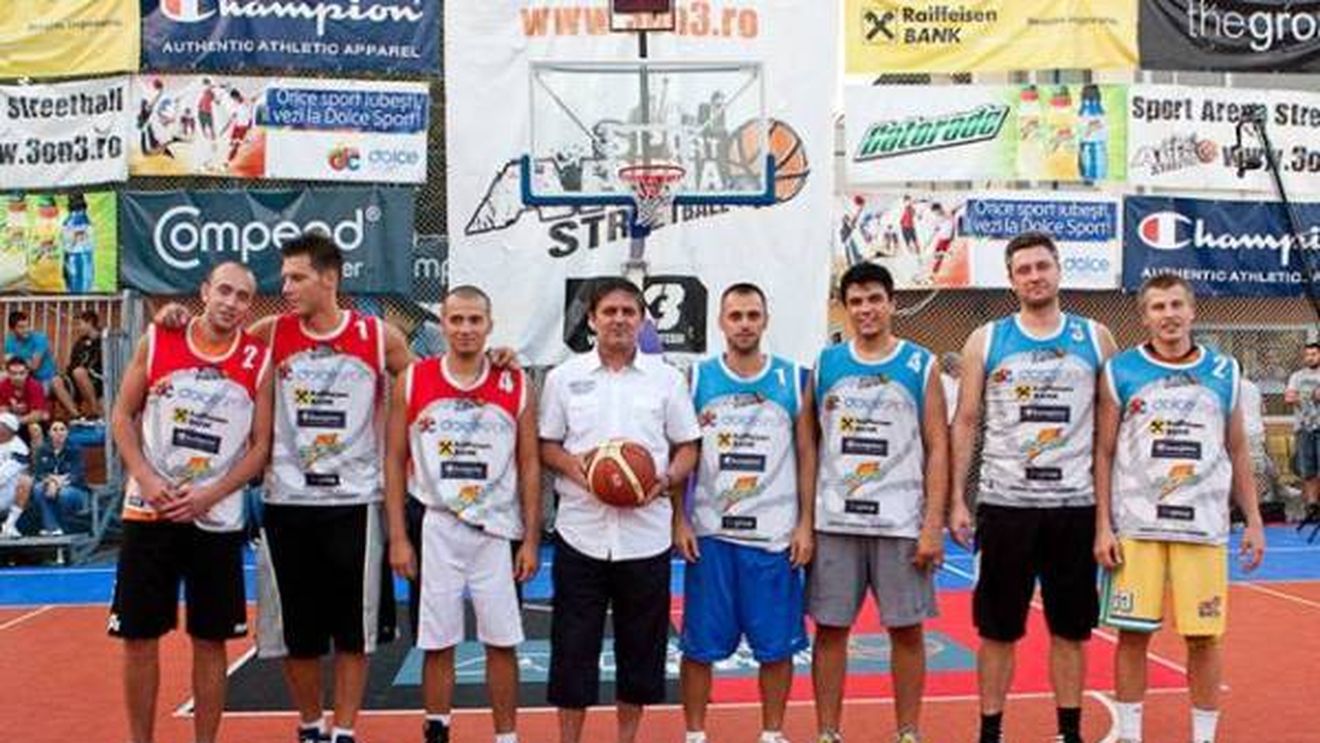 Marius Lăcătuș a încurajat campionii de la Sport Arena Streetball
