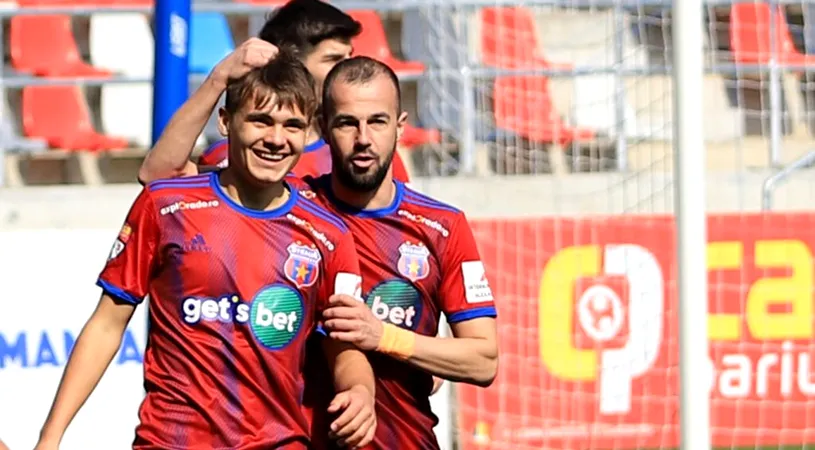 Debut la Steaua și în Liga 2 de neuitat pentru David Matei. Mijlocașul de 16 ani a oferit o pasă de gol la scurt timp după ce a pătruns pe teren: ”Prima dată m-am gândit să dau la poartă”