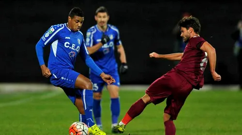 Pandurii – CFR Cluj 1-1, la debutul lui Sânmărtean în echipa gorjenilor. Mrzljak a deschis scorul, Lopez a egalat