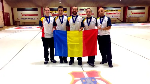Argint european pentru curlingul românesc