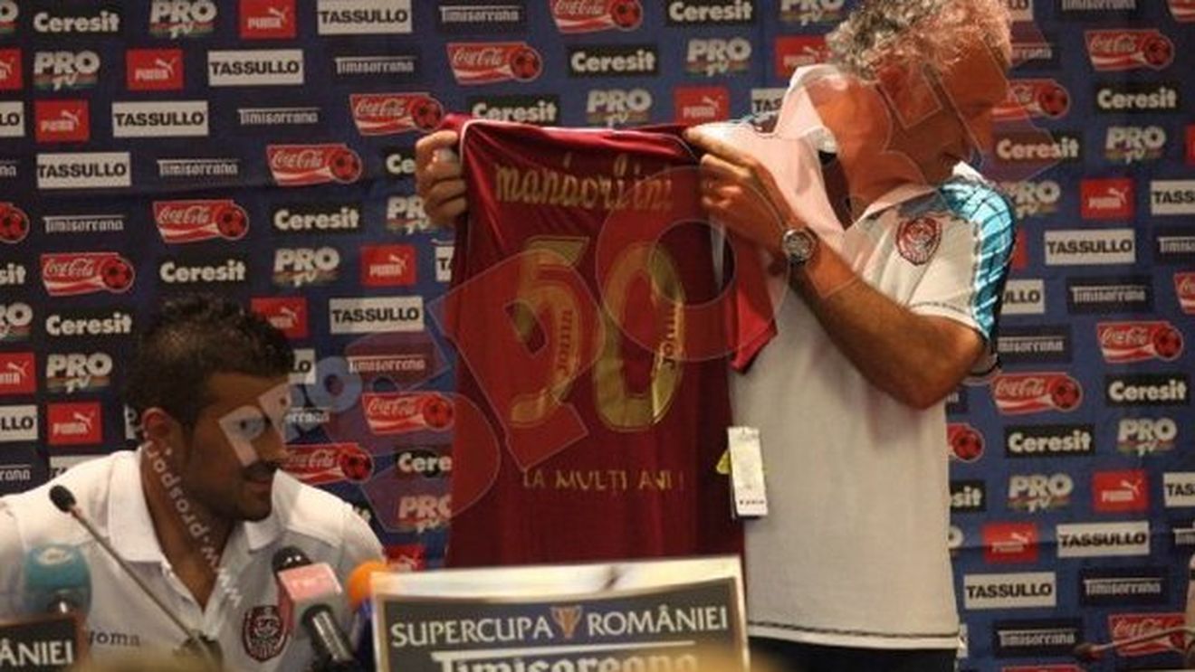 Supercupa, cadou de la "Papa"