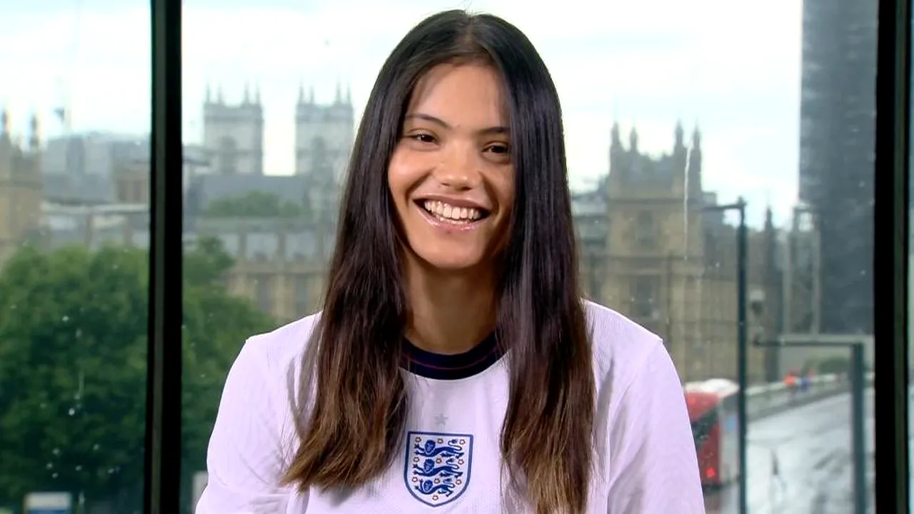 Ce vrăji a mai făcut Emma Răducanu. Britanica de origine română a prezis scorul corect al semifinalei Anglia - Danemarca de la Euro 2020 | VIDEO