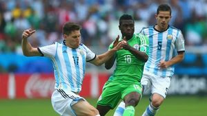 Argentina și Nigeria, spectacol la Krasnodar. Fără Messi, "pumele" au condus cu 2-1 la pauză, dar au avut o repriză de coșmar și africanii nu i-au iertat