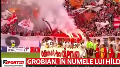 VIDEO | Gest oribil la Dinamo - Astra! Ce s-a petrecut în pauza meciului: reacțiile care au umbrit comemorarea lui Cătălin Hîldan