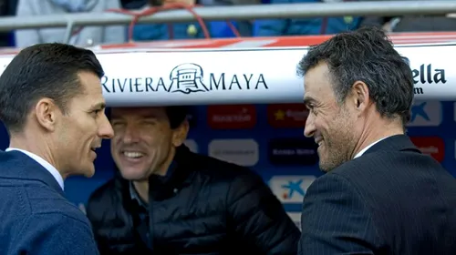 Reacția lui Gâlcă după ce „rivalul” Luis Enrique a fost desemnat cel mai bun antrenor din 2015. Antrenorul român, cuvinte frumoase pentru omologul său