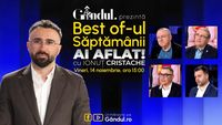 Gândul prezintă Best Of Ai aflat! Cu Ionuț Cristache – vineri, 14 noiembrie, de la ora 15.00