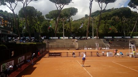 Olimpică lângă Olimpico. FOTO | Irina Begu răpune campioana de la Rio și urcă pe tabloul principal la Roma
